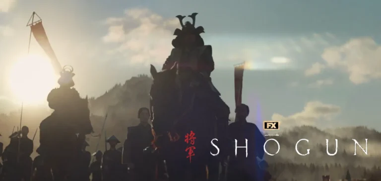 Afișul serialului Shogun (1980) și varianta