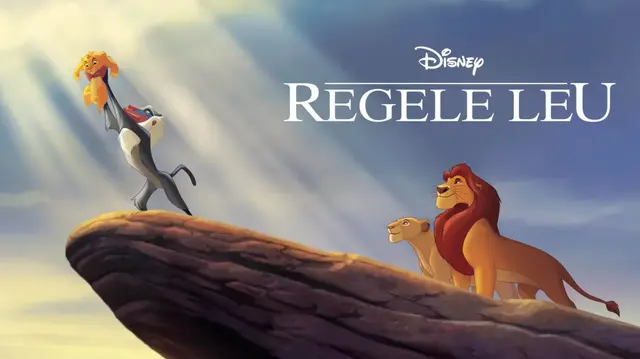 Afișul serialului Regele leu 1 și 2 desene animate