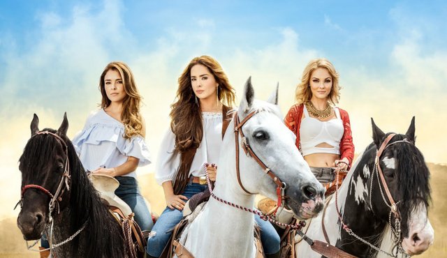 Afișul serialului Las amazonas (Lupta pentru libertate) serial mexican drama familie