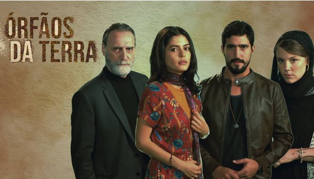 Afișul serialului Orfanii unei natiuni telenovelă drama familie