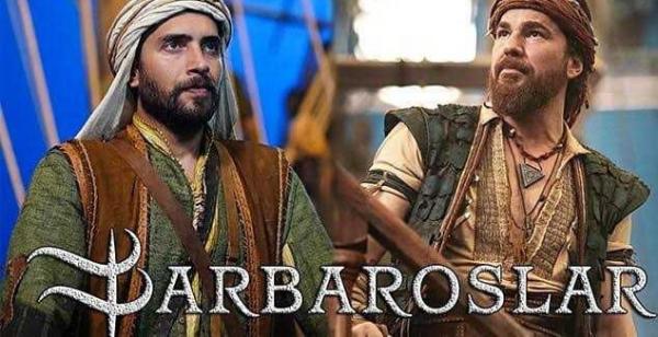 Afișul serialului Barbarii Sabia Mediteranei