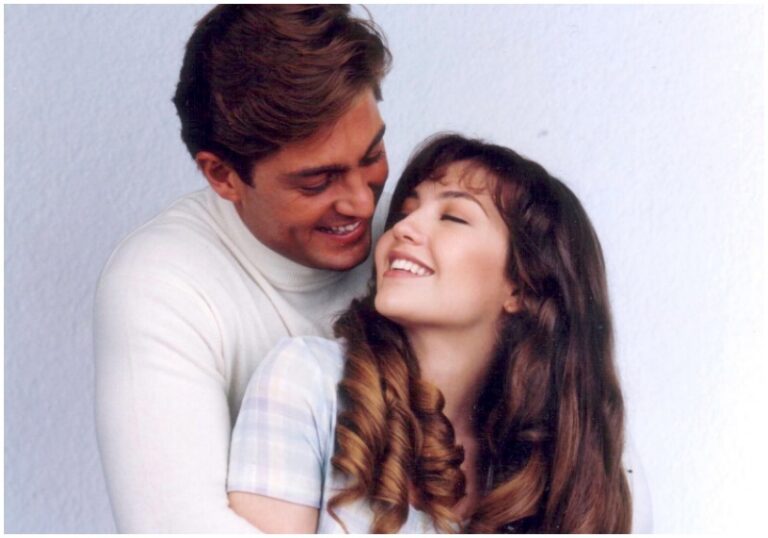 Afișul serialului Sărmana Maria (María la del Barrio) telenovelă cu Fernando Colunga și Thalía
