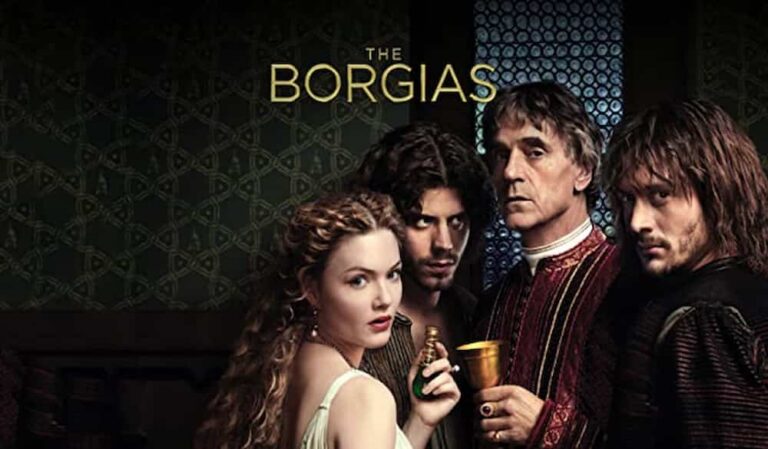 Afișul serialului Familia Borgia